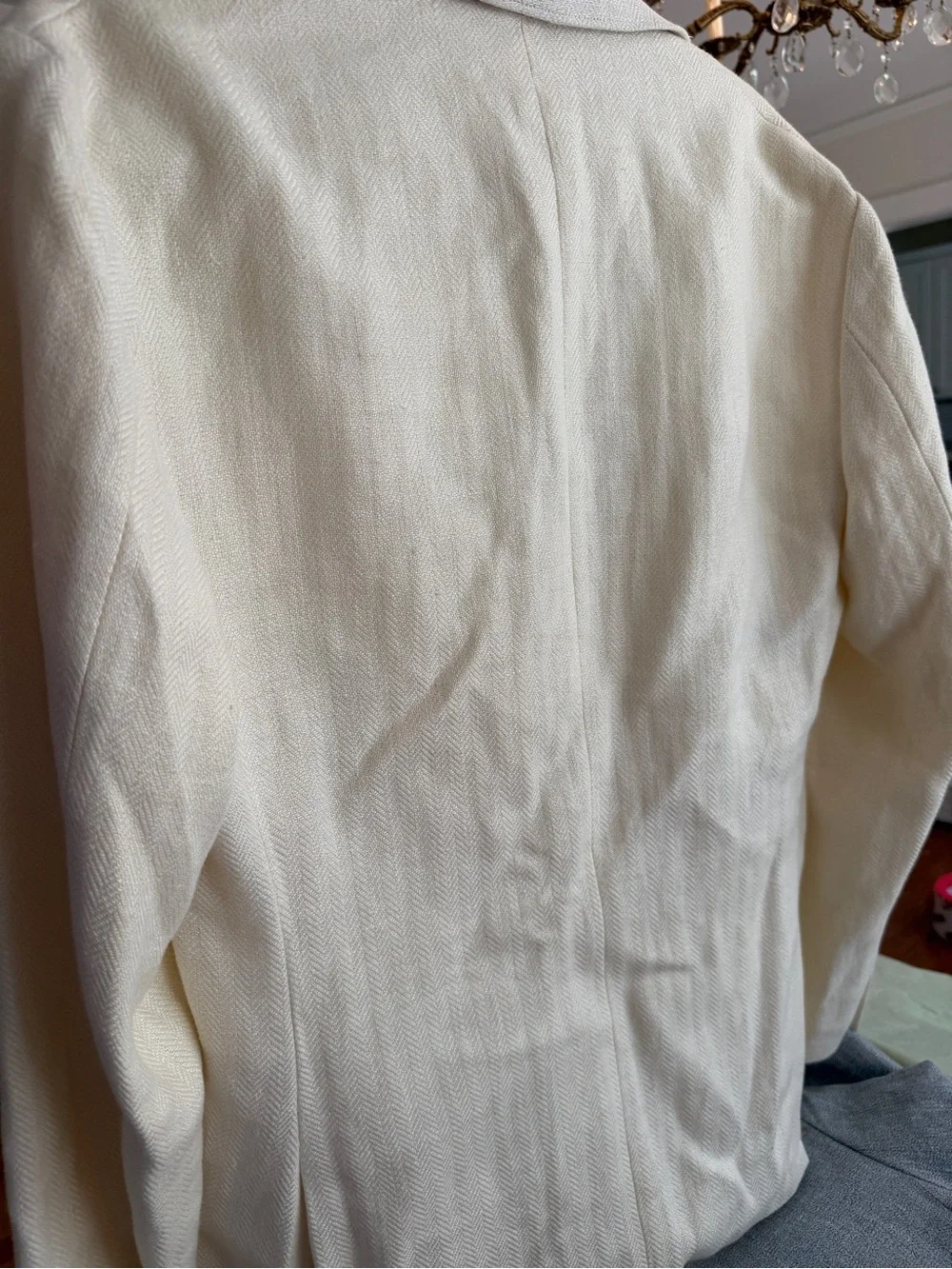 J. Crew Crosby 36s Italian linen herringbone sports coat blazer